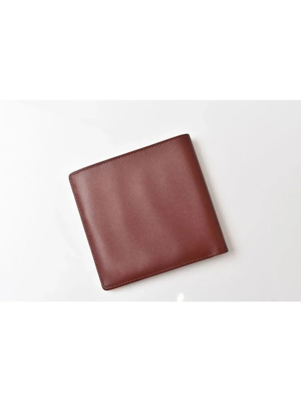 Cartier Fold Wallet Bifold Vintage Billfold Must de Cartier Bordeaux